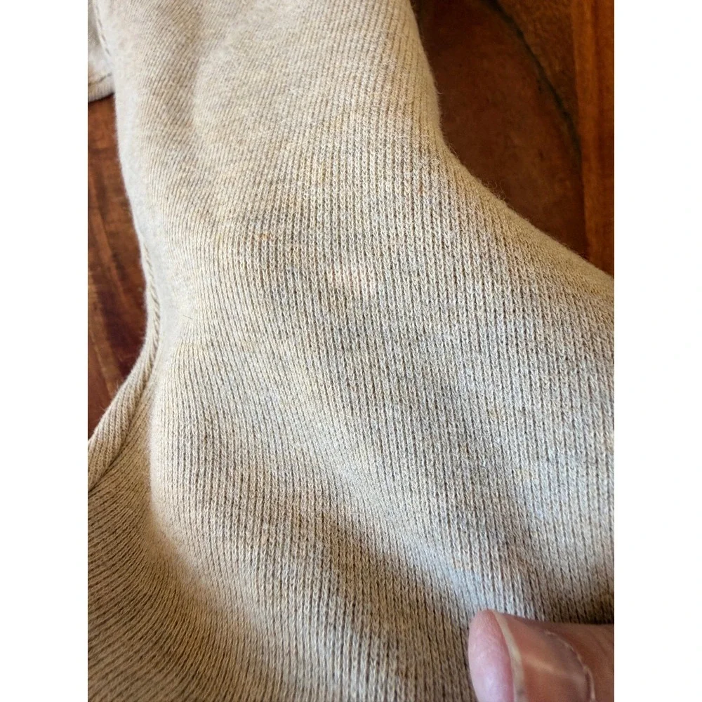 Polo Ralph Lauren Men's Tan 1/4 Zip Sweater Size XL